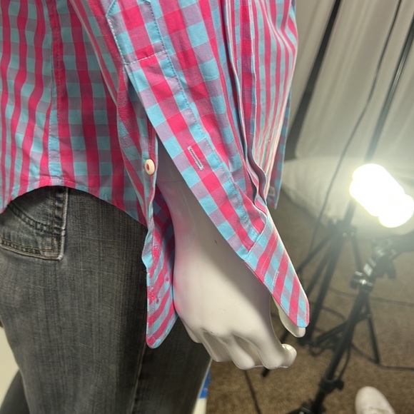 Peter Millar Mens Long Sleeve Button Down Sports Shirt. Size L - Picture 4 of 4